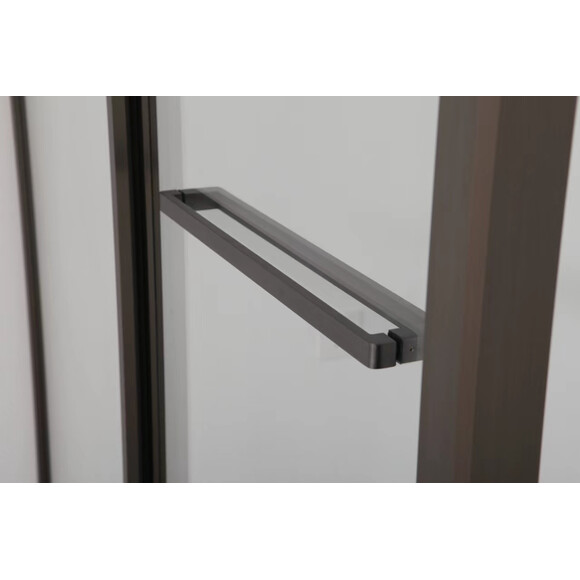 Душевая кабина Volle Cruze Pardo Pistola Gris 1047.124705 (90x90 см, стекло прозрачное, профиль серый матовый), Доступные размеры: 90 x 90, Цвет производителя: серый матовый, фото 4