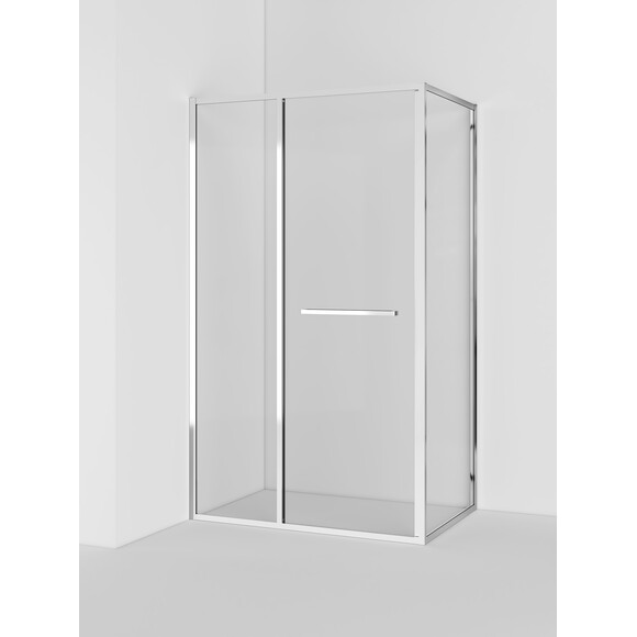 Душевая кабина Volle Cruze 1047.134701 (120x80 см, стекло прозрачное, профиль хром), Доступные размеры: 120 x 80, Цвет производителя: хром, фото 3