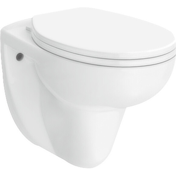 Комплект унітаз із інсталяцією 2 в 1: підвісний унітаз із сидінням RJ Fly Rimless RJ3119 + інсталяція Geberit Duofix Delta 458.103.00.1, фото , изображение 2