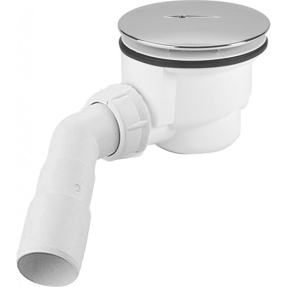 Комплект Radaway: душова кабіна Alienta A Chrome + піддон Rodos 10229090-01-01KR (90x90 см, прозоре скло, профіль хром, з сифоном), Доступні розміри: 90 x 90, фото , изображение 8