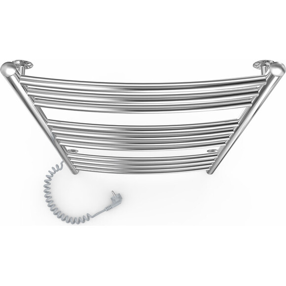 Электрический полотенцесушитель Laris Классик Премиум П11 S3 73207804 (500x900, хром/белый/черный/золото/бронза, левый, сенсорный, с таймером), Доступные размеры: 500 x 900, Подключение полотенцесушителя: левое, фото 4