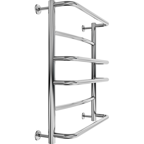 Водяной полотенцесушитель Mario Inox Люкс 1.074.044576.0 (530x570, белый глянец/белый матовый/бронза/графит/золото/черный матовый/хром), Доступные размеры: 530 x 570, фото 3