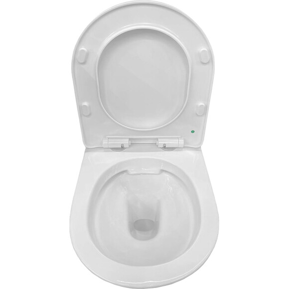 Безободковый подвесной унитаз Am.Pm X-Joy S C85A1703SC (с сиденьем), фото 3