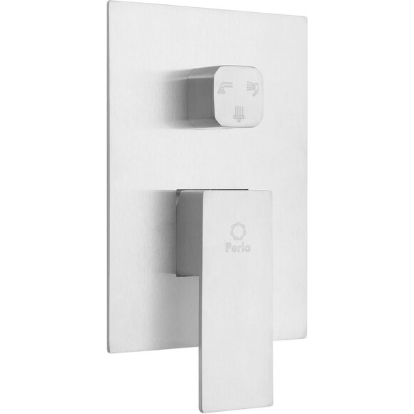 Душова система Perla Oceli PSS7704 (прихованого монтажу, з виливом), фото , изображение 2