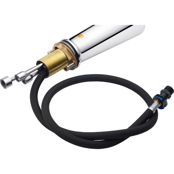 Комплект смесителей для ванной комнаты и кухни Kroner Makon KRC060C030TC010 (C060+C030-T+C010, хром), Цвет производителя: хром, фото 13