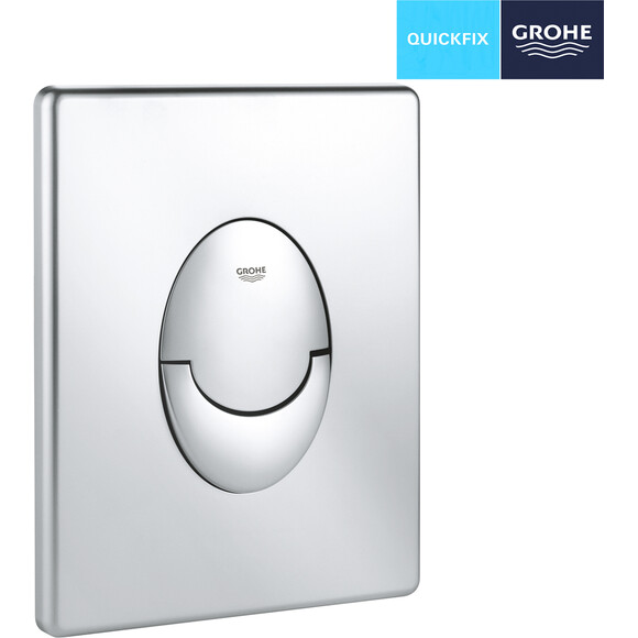 Клавіша змиву Grohe Start 38964P00 (сатин), Колір виробника: сатин (хром матовий), фото , изображение 2