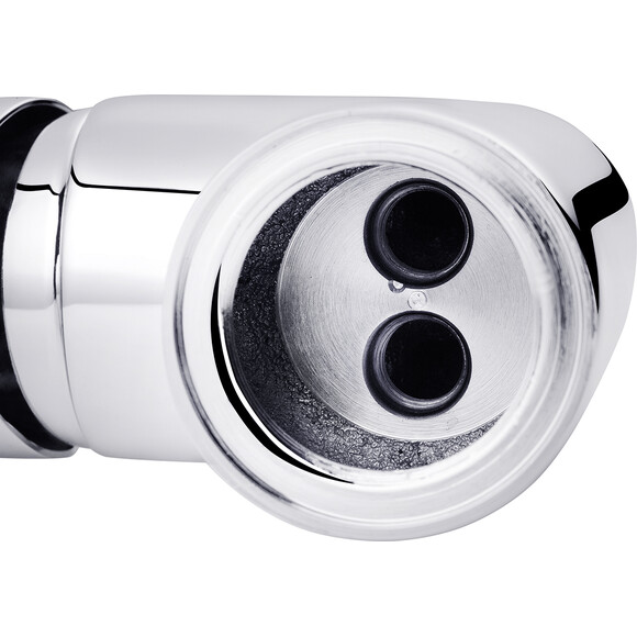 Кухонная мойка со смесителем Kroner KRG5050HMC031BLKSP016 (50x50 см, 3.0/1.0 мм, с коландером, дозатором и сифоном), фото 17