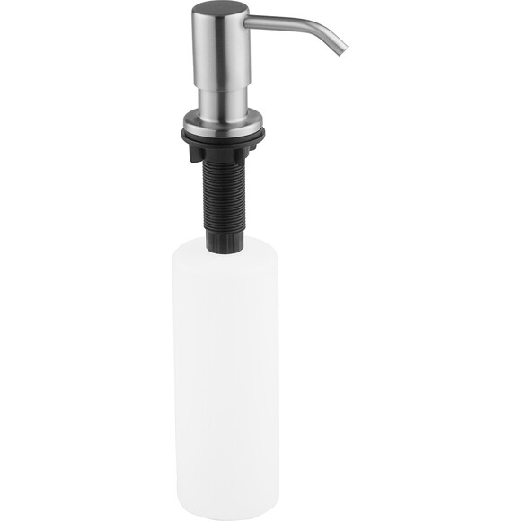 Кухонная мойка со смесителем Kroner KRG6350RHMC031BLKSPECG049 (63x50 см, 3.0/1.0 мм, с коландером, дозатором и сифоном, левая), фото 21