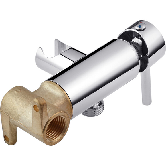 Комплект смесителей для ванной комнаты Kroner Armada+Bidet KRAW063W010C082 (W063+W010+C082, хром/белый), фото 26