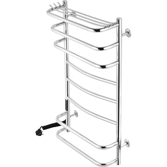 Електрична рушникосушарка Kroner KRP Stern ST-EL90x50-8 (500x900, ліва, сенсорна), Доступні розміри: 500 x 900, Підключення рушникосушарки: ліве, фото , изображение 2