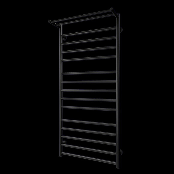 Электрический полотенцесушитель Devit Allround AL5001200EBS (500x1200, черный матовый, сенсорный), Доступные размеры: 500 x 1200, Цвет производителя: черный матовый, Подключение полотенцесушителя: универсальное, фото 2