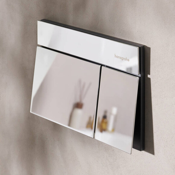 Кнопка змиву Hansgrohe iFrame Element E Chrome 66003000 (хром), Колір виробника: хром, фото , изображение 2