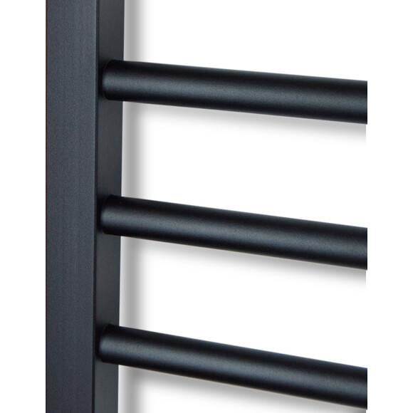 Електрична рушникосушарка Navin Класик Квадро Sensor Wi-Fi 12-216155-5012 (500x1200, чорний муар, лівий, сенсорний, з таймером), Доступні розміри: 500 x 1200, Колір виробника: чорний муар, Підключення рушникосушарки: ліве, фото , изображение 8