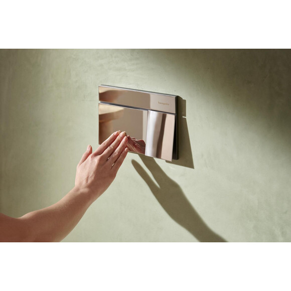 Кнопка змиву Hansgrohe iFrame Element E Chrome 66003000 (хром), Колір виробника: хром, фото , изображение 7