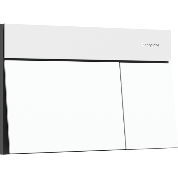 Кнопка смыва Hansgrohe iFrame Element E Matt White 66003700 (белая матовая), Цвет производителя: белый матовый, фото 