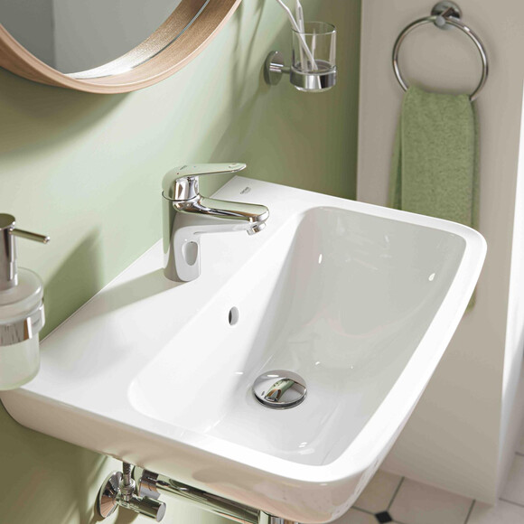 Змішувач для умивальника Grohe QuickFix Swift ColdStart S-Size Chrome 24323001 (хром), фото , изображение 4