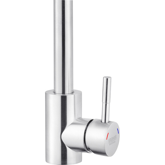 Кухонная мойка со смесителем Kroner KRD5050HMBGRA43332ESG035SP016 (50x50 см, 3.0/1.0 мм, с коландером, дозатором и сифоном, с сушилкой для посуды), фото 16