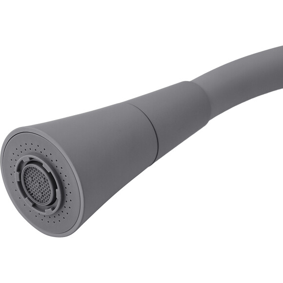 Кухонная мойка со смесителем Kroner KRD5050HMBGRA43332C132GRASP016 (50x50 см, 3.0/1.0 мм, с дозатором, сифоном и сушилкой для посуды), фото 18