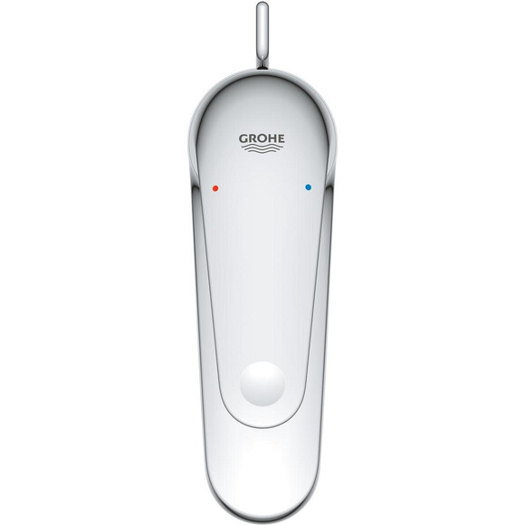 Змішувач для умивальника Grohe QuickFix Swift ColdStart S-Size Chrome 24322001 (хром, з донним клапаном), фото , изображение 4