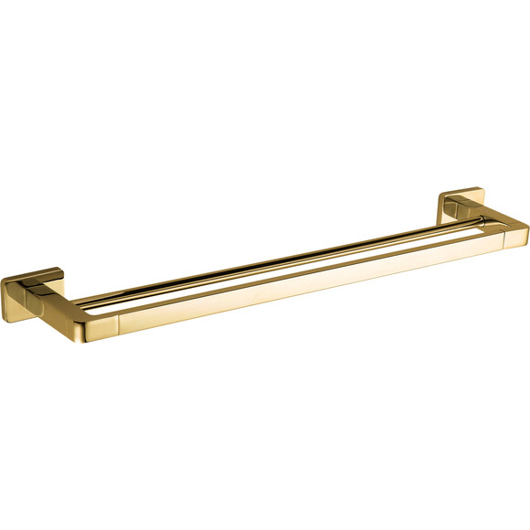 Полотенцедержатель VBI Mars Gold VBI-040108GL (золото, двойной), Цвет производителя: золото, фото 