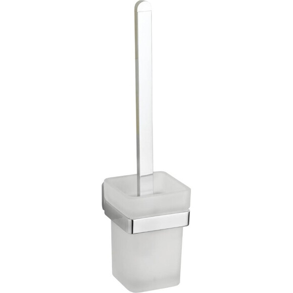 Йоржик для унітазу VBI Mars 2 Chrome VBI-040110CH (хром, настінний), Колір виробника: хром, фото 