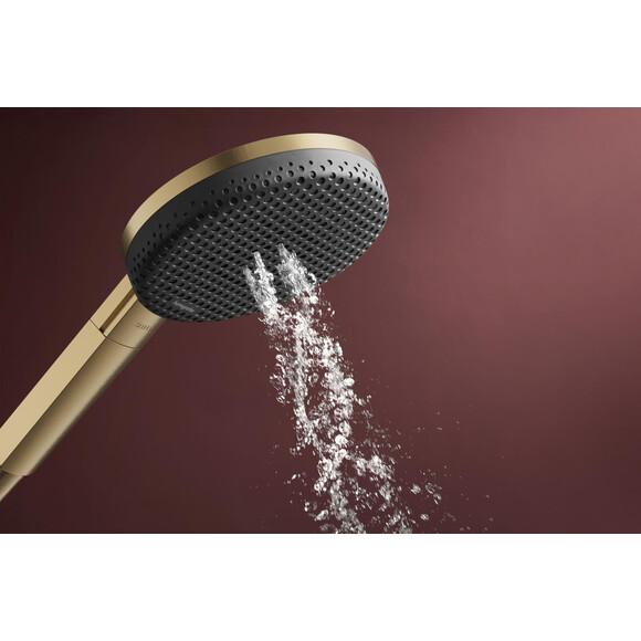 Лійка для душу Hansgrohe Raindance Alive Select EcoSmart+ Brushed Bronze 24512140 (брашована бронза, трирежимна), Колір виробника: брашована бронза, фото , изображение 3