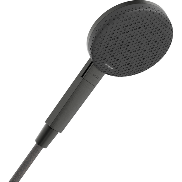 Лійка для душу Hansgrohe Raindance Alive Select EcoSmart+ Brushed Black Chrome 24512340 (брашований чорний хром, трирежимна), Колір виробника: брашований чорний хром, фото 