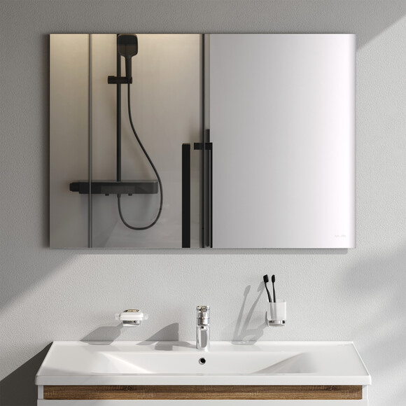 Дзеркало для ванної кімнати Am.Pm X-Joy MXAMOX11001S (100x70 см, з LED-підсвічуванням, з ІЧ-сенсором, з димером), Доступні розміри: 100 x 70, фото , изображение 4