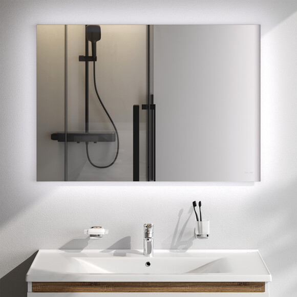 Дзеркало для ванної кімнати Am.Pm X-Joy MXAMOX11001S (100x70 см, з LED-підсвічуванням, з ІЧ-сенсором, з димером), Доступні розміри: 100 x 70, фото 