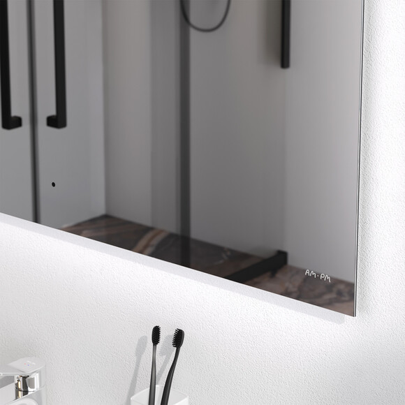Дзеркало для ванної кімнати Am.Pm X-Joy MXAMOX11001S (100x70 см, з LED-підсвічуванням, з ІЧ-сенсором, з димером), Доступні розміри: 100 x 70, фото , изображение 6