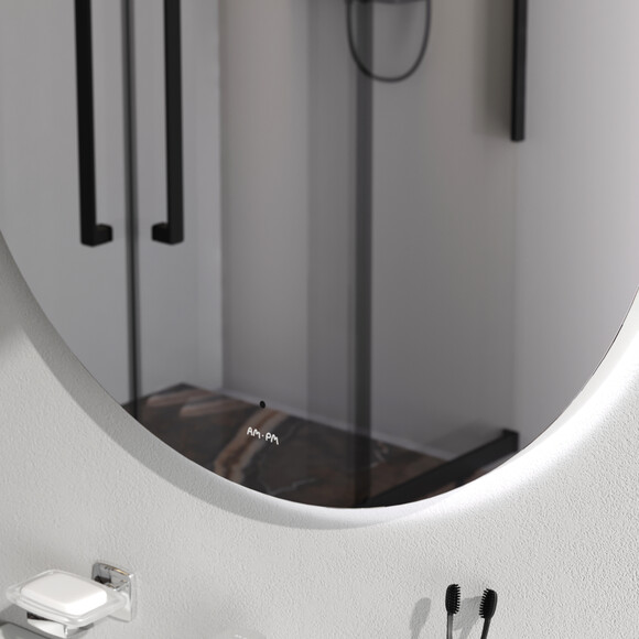 Дзеркало для ванної кімнати Am.Pm X-Joy MXAMOX40801S (80 см, з LED-підсвічуванням, з ІЧ-сенсором, з димером), Доступні розміри: 80, фото , изображение 4