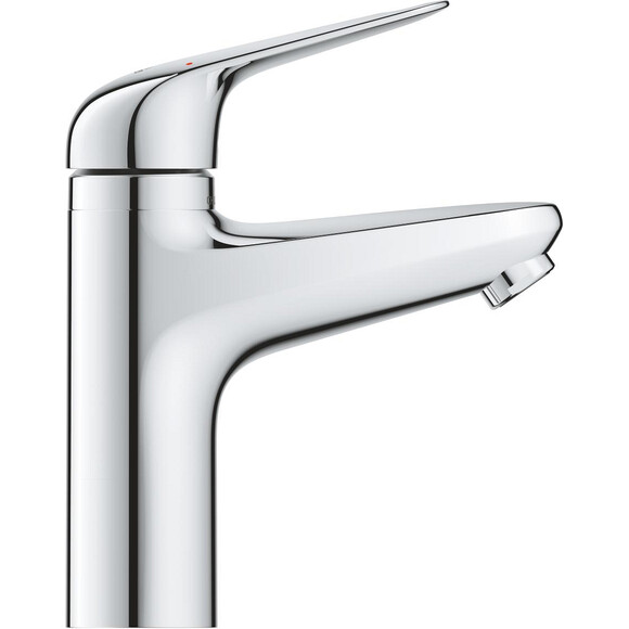 Змішувач для умивальника Grohe QuickFix Swift Child Lock M-Size Chrome 24327001 (хром, з донним клапаном), фото , изображение 2