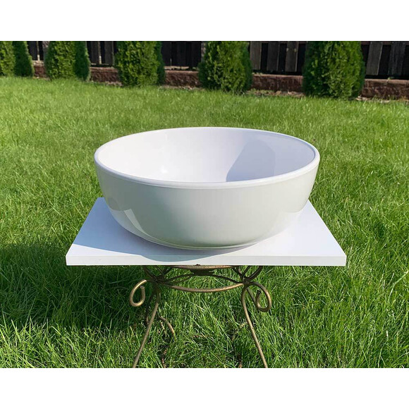 Умывальник Snail Сакура 177A100 (40 см, чаша), Цвет производителя: белый глянец, фото 3