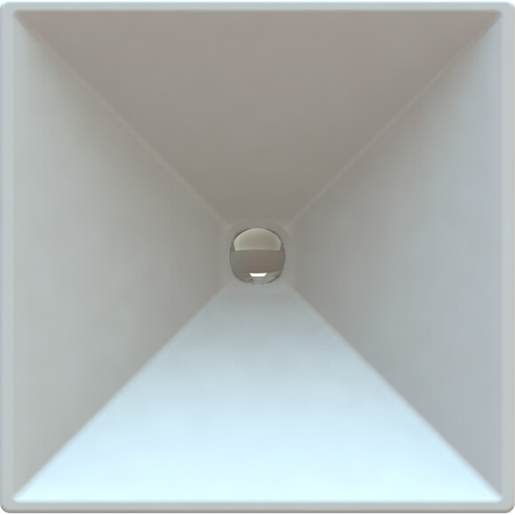 Умивальник Snail Альтаїр White Glossy 116A100 (40x40 см, білий глянсовий), Колір виробника: білий глянець, фото , изображение 8