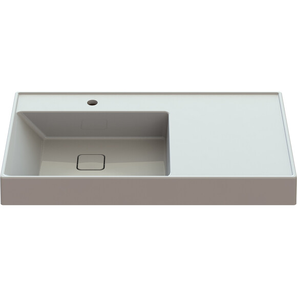 Умывальник Snail Арфа White Glossy 162A100 (90x50 см, белый глянцевый, с крылом), Цвет производителя: белый глянец, фото 8