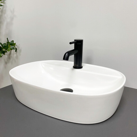 Раковина VBI Terni White VBI-011802 (51x38 см), Доступные размеры: 51 x 38, Цвет производителя: белый глянец, фото 