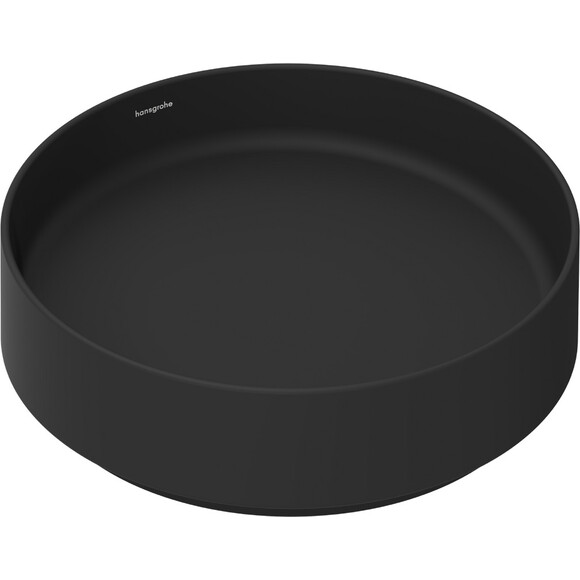 Умивальник Hansgrohe Xuniva Evo S Black Matt 60323670 (40x40 см, чорний матовий), Доступні розміри: 40 x 40, Колір виробника: чорний матовий, фото 