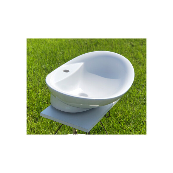 Умывальник Snail Гармония White Glossy 102A100 (65x43 см, белый глянцевый), Цвет производителя: белый глянец, фото 8