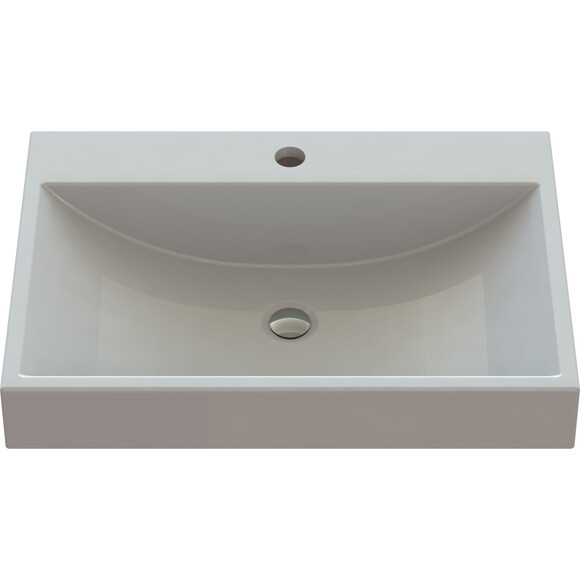 Умывальник Snail Гранд White Glossy 148A100 (60x41 см, белый глянцевый), Цвет производителя: белый глянец, фото 6
