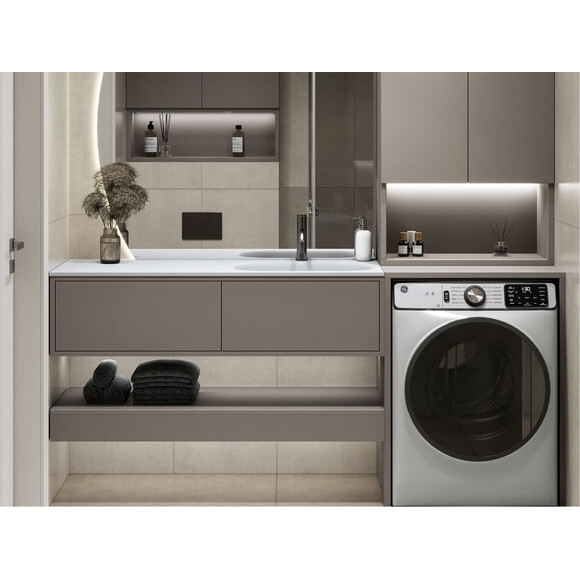 Умывальник Miraggio Lake 1250 R Miramarble 8815193 (125x50 см, с крылом), Доступные размеры: 125 x 50 R, Технология производства: Miramarble, фото 5