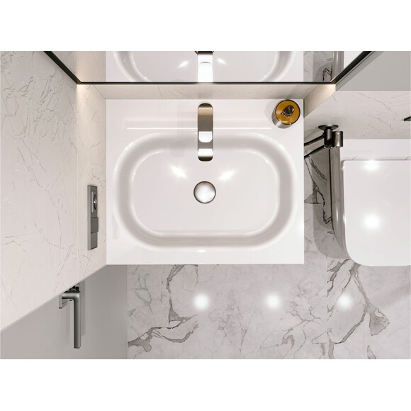 Умывальник Miraggio Lake 600 Miramarble 8815035 (60x50 см), Доступные размеры: 60 x 50, Технология производства: Miramarble, фото 5
