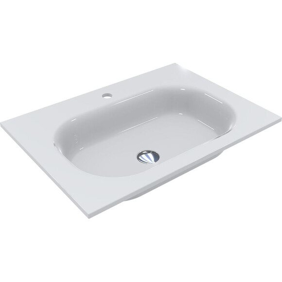 Умывальник Miraggio Lake 700 Miramarble 8815042 (70x50 см), Доступные размеры: 70 x 50, Технология производства: Miramarble, фото 