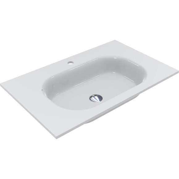Умывальник Miraggio Lake 800 Miramarble 8815159 (80x50 см), Доступные размеры: 80 x 50, Технология производства: Miramarble, фото 