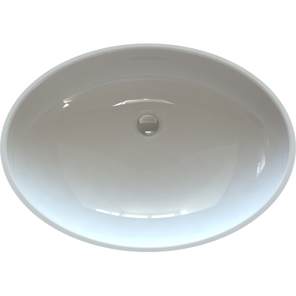 Умывальник Snail Ника White Glossy 103A100 (63x44 см, белый глянцевый, чаша), Цвет производителя: белый глянец, фото 8