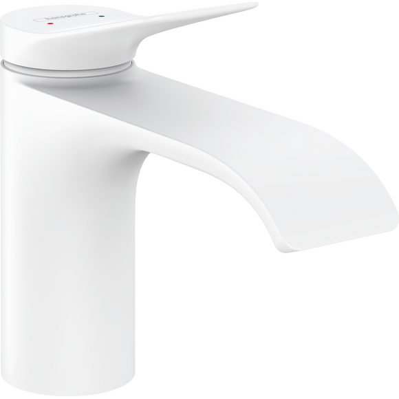 Смеситель для умывальника Hansgrohe Vivenis White Matt 75012700 (белый матовый), Цвет производителя: белый матовый, фото 