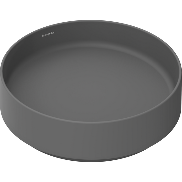 Умивальник Hansgrohe Xuniva Slate Matt Grey 60323760 (40x40 см, сірий сланець матовий), Доступні розміри: 40 x 40, Колір виробника: сірий сланець матовий, фото 