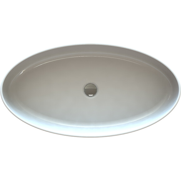 Умивальник Snail Фараон White Glossy 169A100 (80x42 см, білий глянсовий, чаша), Колір виробника: білий глянець, фото , изображение 12