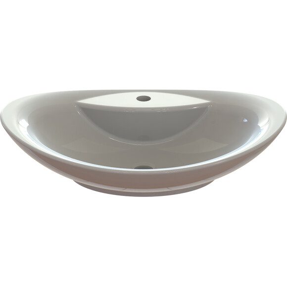 Умывальник Snail Гармония White Glossy 102A100 (65x43 см, белый глянцевый), Цвет производителя: белый глянец, фото 11