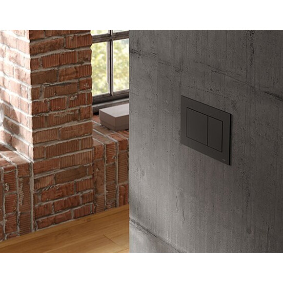 Клавиша смыва Tece Now 9240407 (черная матовая), Цвет производителя: черный матовый, фото 2