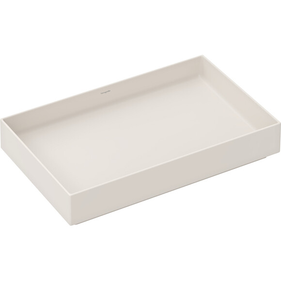 Умивальник Hansgrohe Xuniva Evo E 60326780 (65x40 см, бежевий матовий), Колір виробника: бежевий матовий, фото 